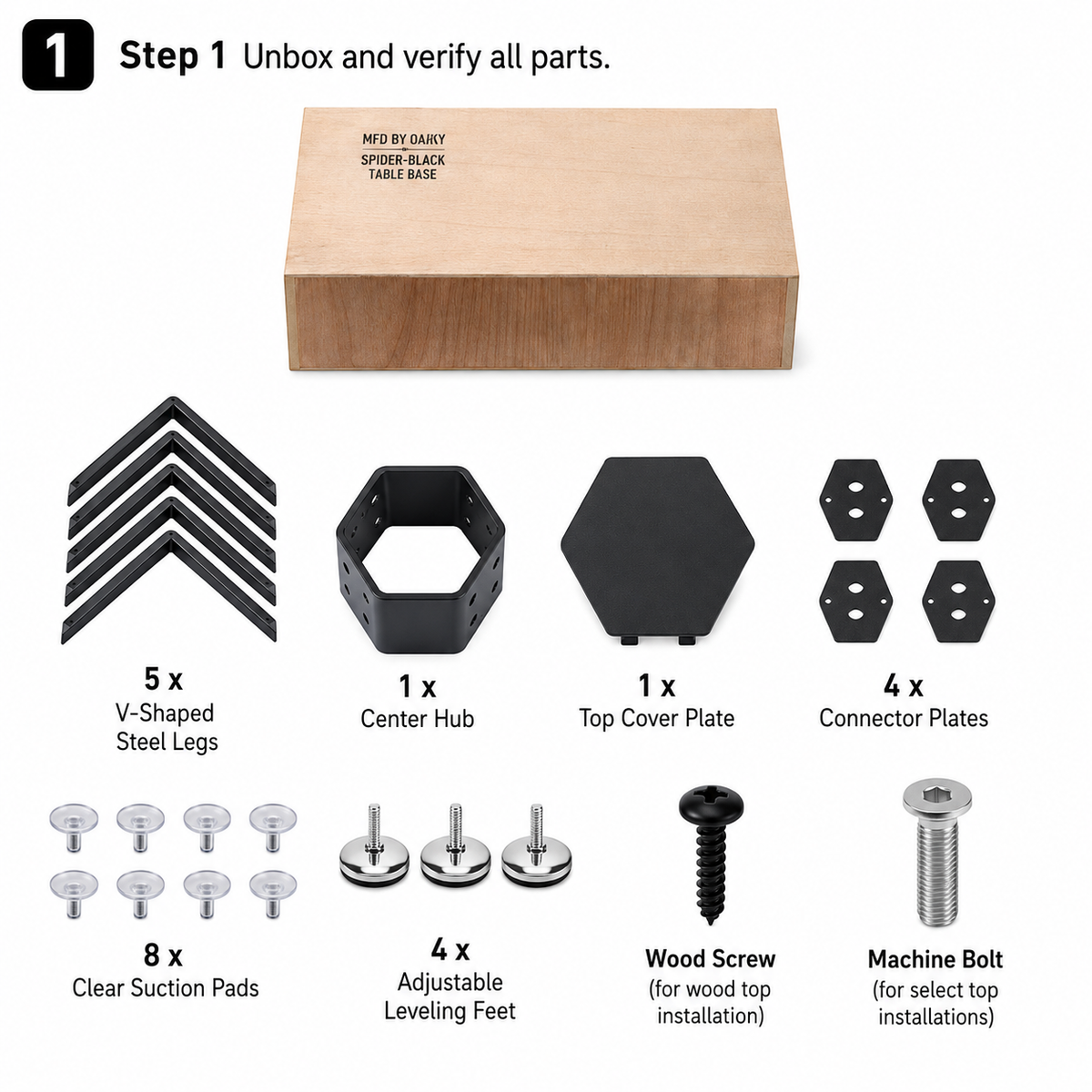 How to Install a Heavy-Duty Spider Table Base: Step-by-Step Guide