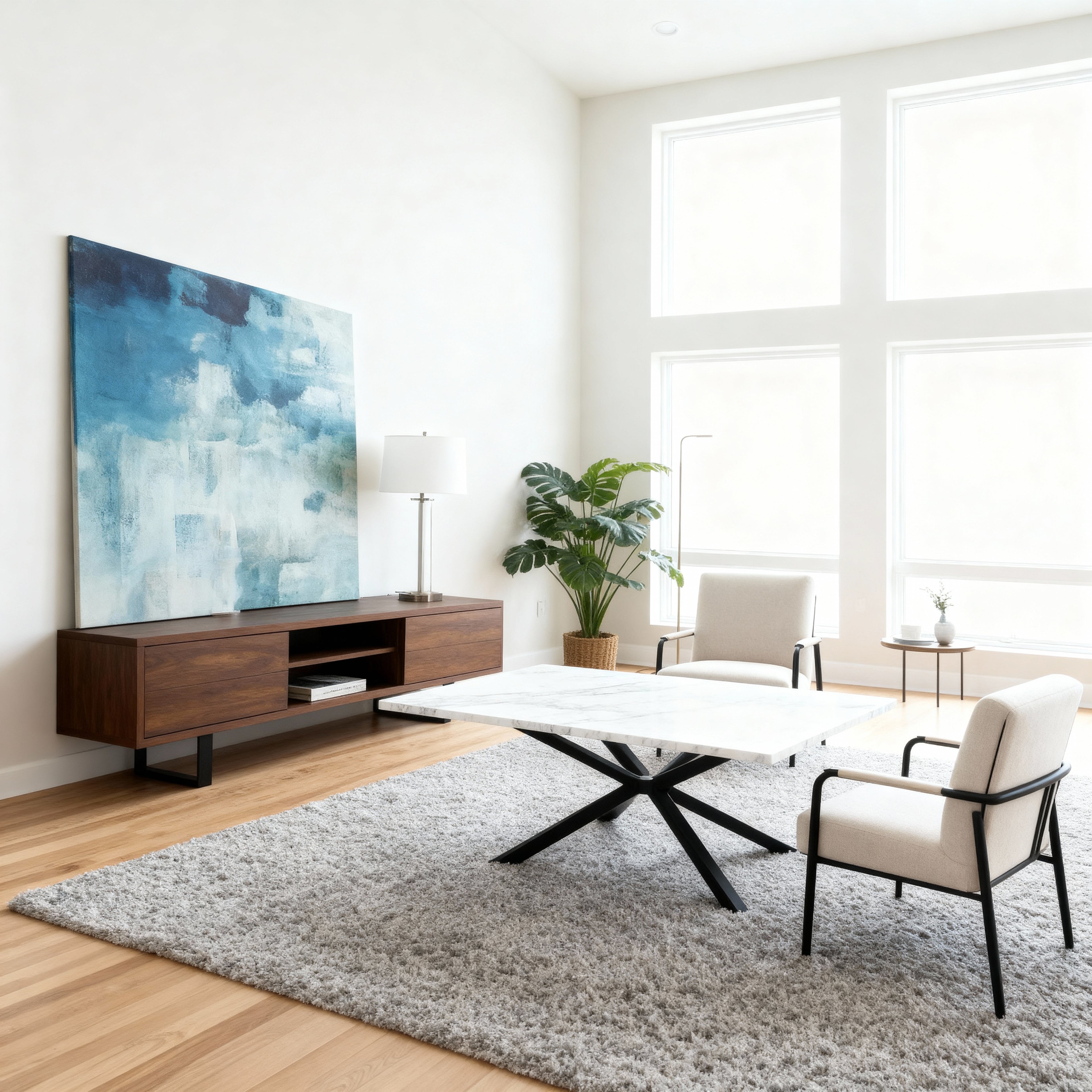 Spider Steel Dining Table Legs Black