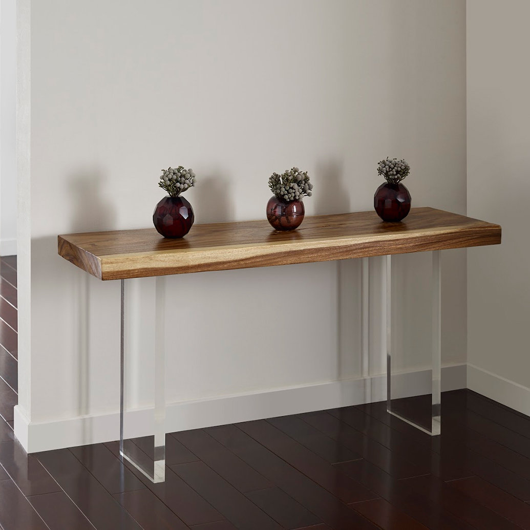 Clear Acrylic Table Leg