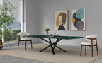 Heavy-Duty Cross Table Legs | Steel Dining Table Base