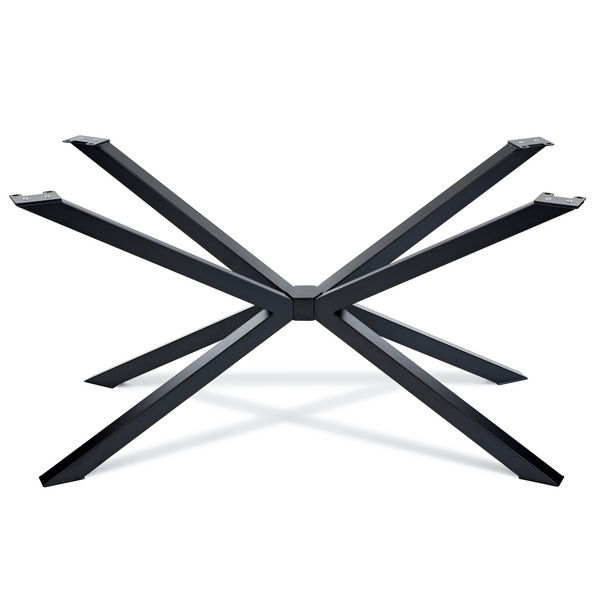 Spider Steel Dining Table Legs Black