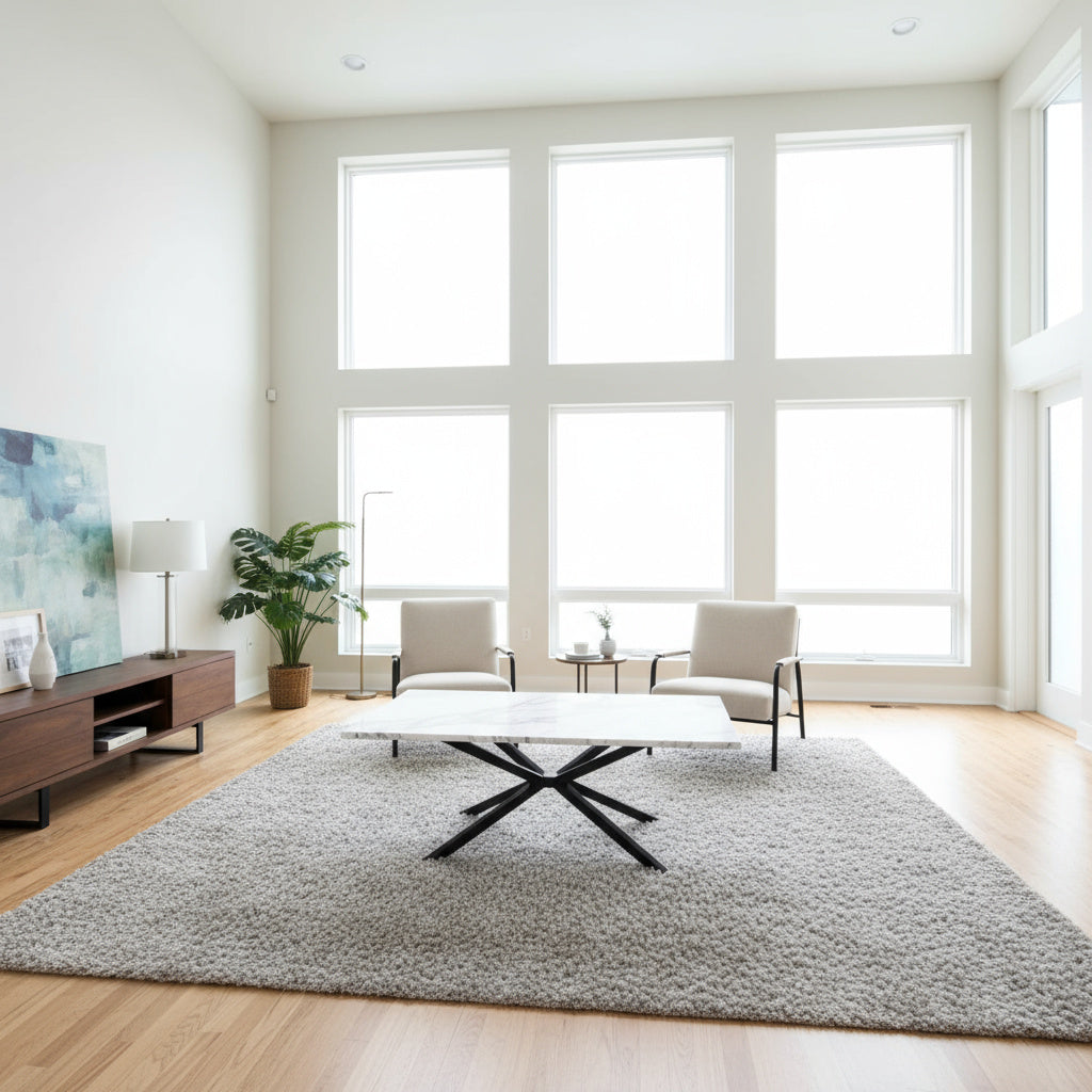 Spider Steel Dining Table Legs Black