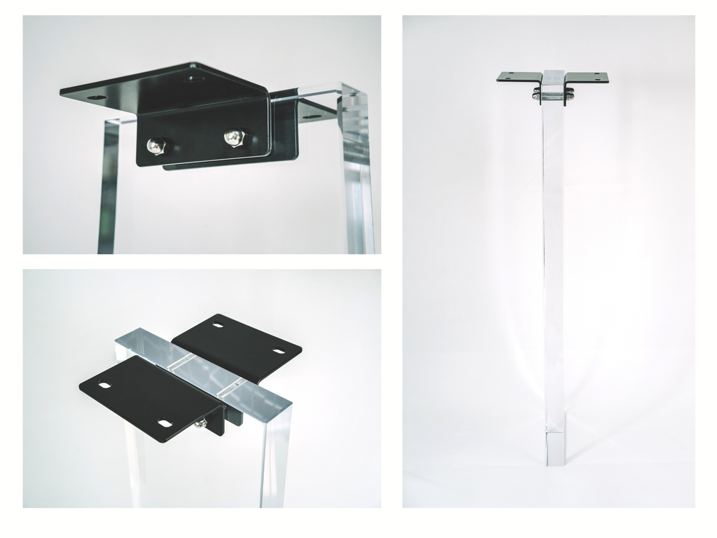 Clear Acrylic Console Base (GS) -2pcs with attachments and tools