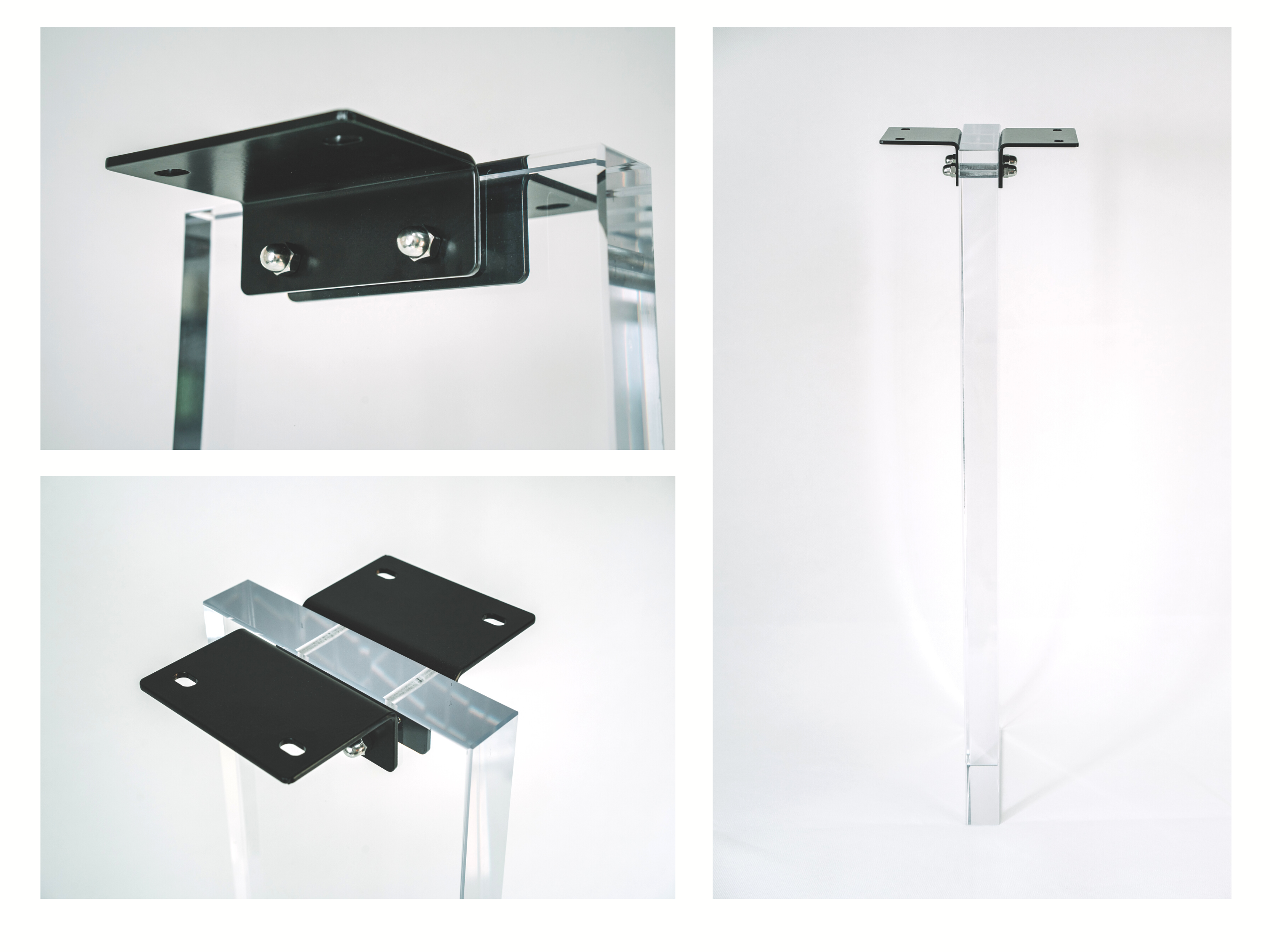 Clear Acrylic Console Base (GS) -2pcs with attachments and tools