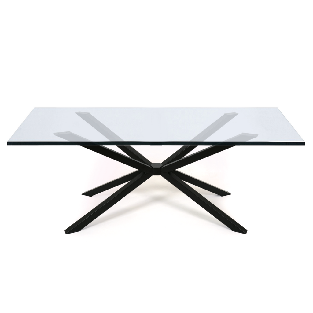 Spider Steel Dining Table Legs Black