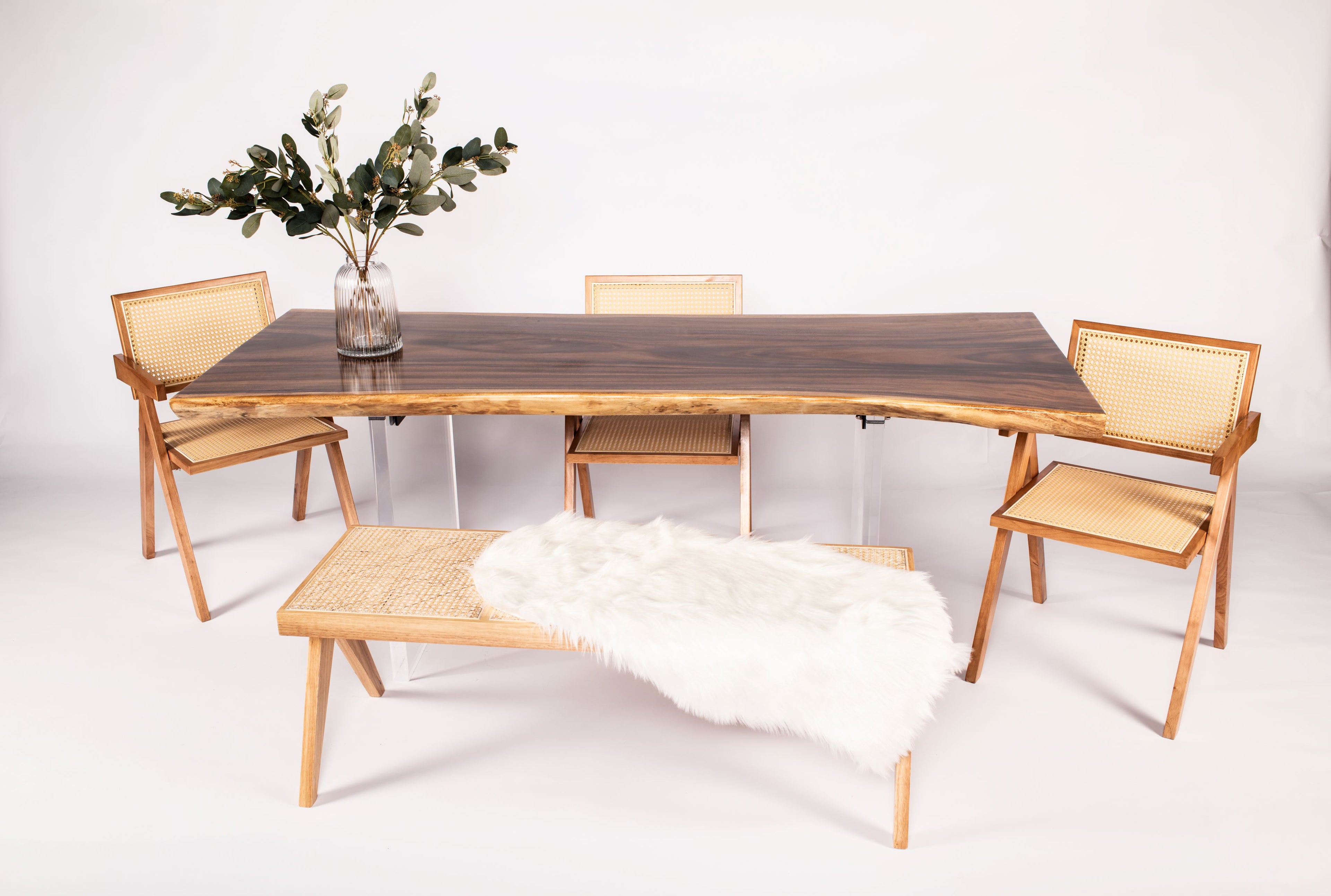 Clear Acrylic Table Base (GS) -2pcs with attachments and tools