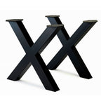 Extra Long One-of-a-Kind Acacia Single Slab Conference Table Set (10ft - 16ft) - FREE Heavy Duty X-Frame Bases