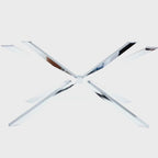 Spider Stainless - Steel Dining Table Legs Silver
