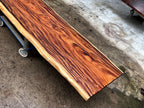 Extra Long One-of-a-Kind Acacia Single Slab Conference Table Set (10ft - 16ft) - FREE Heavy Duty X-Frame Bases