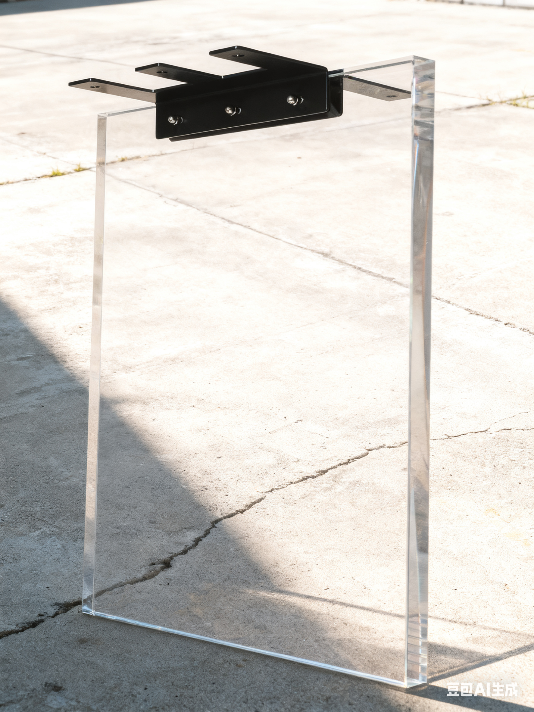 Clear Acrylic Table Base (GS) -2pcs with attachments and tools