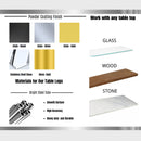 Gloss Gold Spider Steel Dining Table Legs