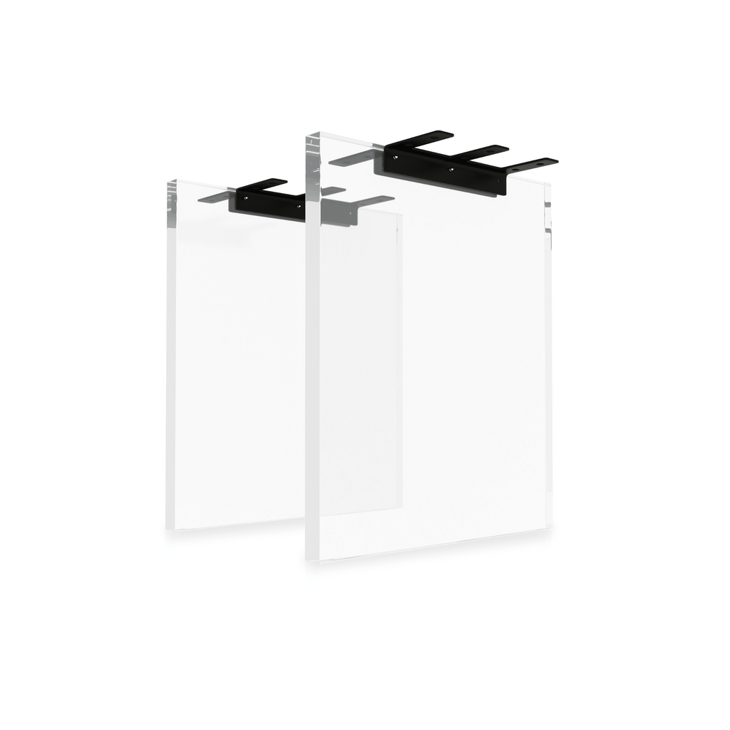 Clear Acrylic Table Base (GS) -2pcs with attachments and tools