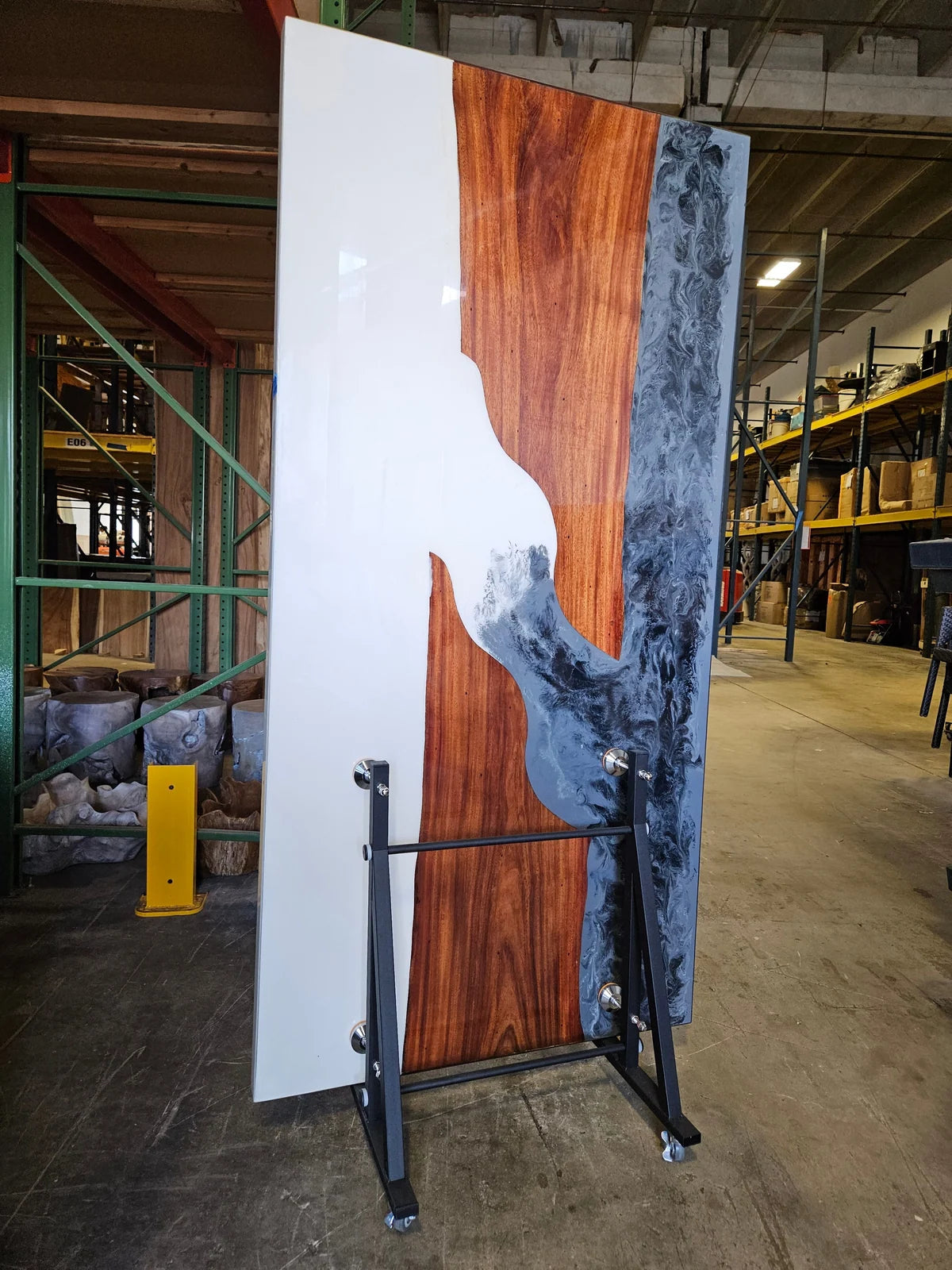 Wood & Resin Panel