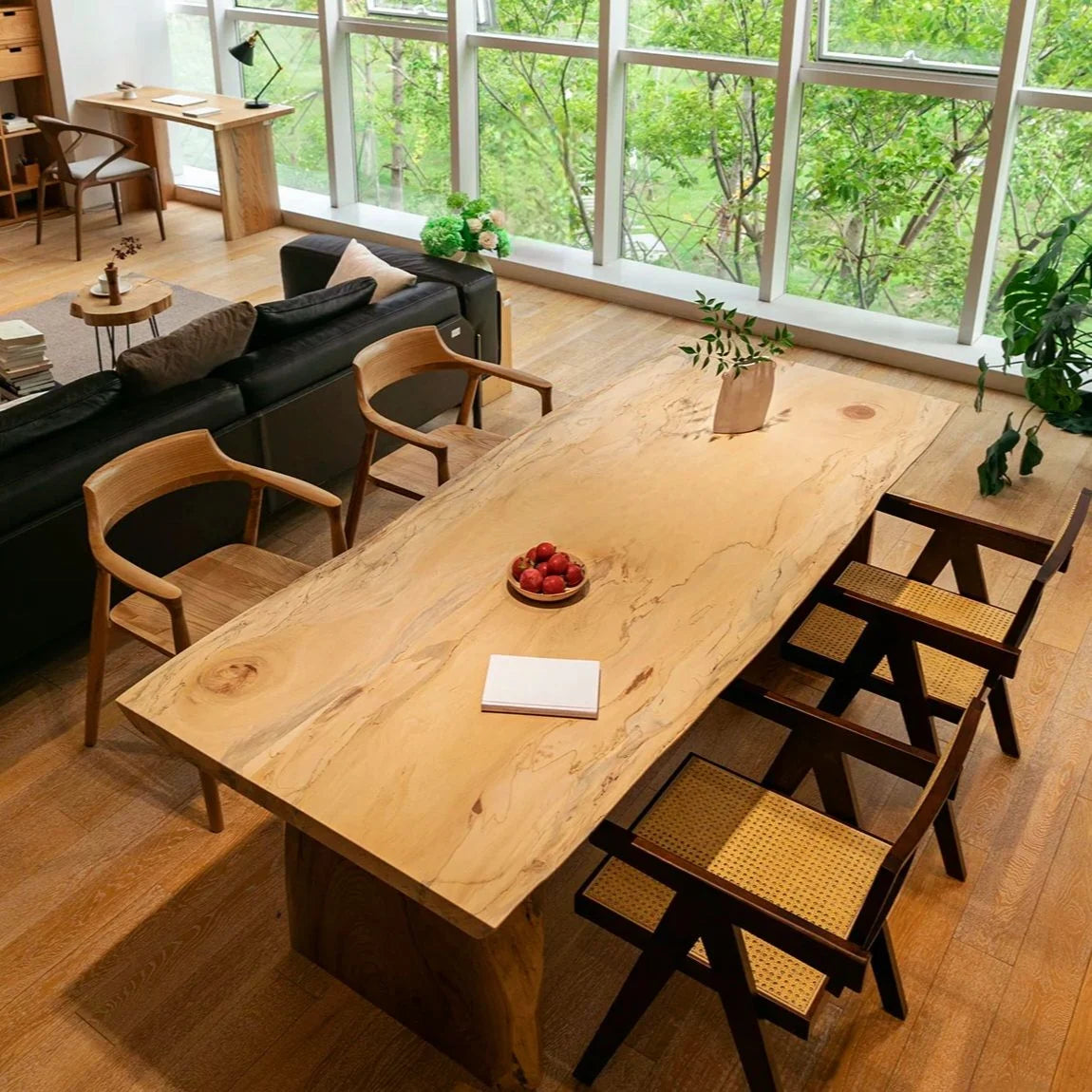 Natural-Edge Dining Table