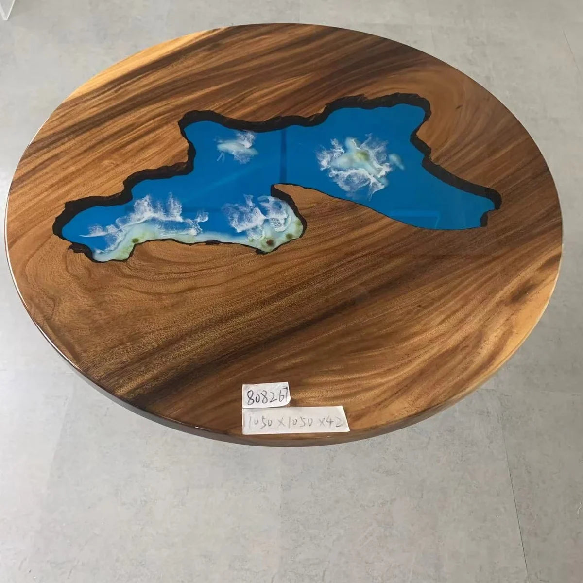 Round Wood & Resin Project