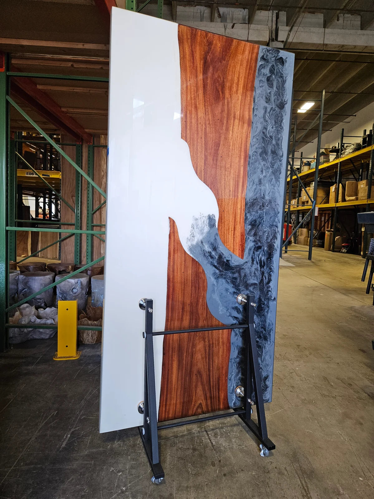 Wood & Resin Panel
