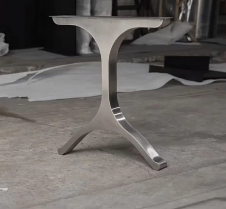 Sculptural Metal Table Base