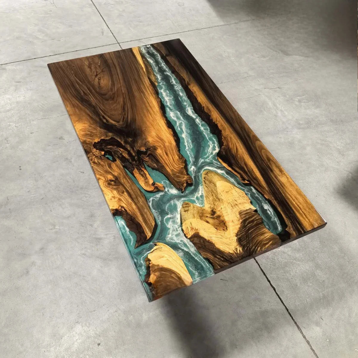 Wood and Resin Tabletop 鈥?Alternate View